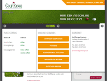 Tablet Screenshot of bremen.golfrange.de